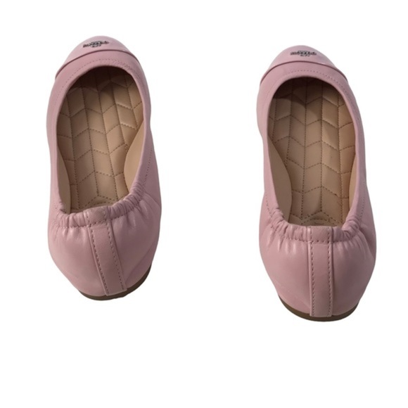 Coach Pink Patent Leather Flats - Picture 3 of 9